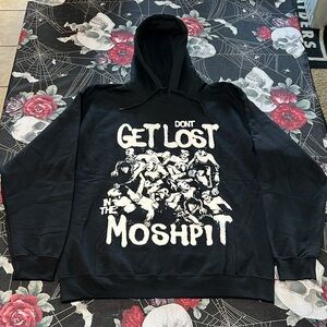 $not SNOT Dont Get Lost Moshpit Tour HOODIE size L OR XL BRAND NEW DS OOP